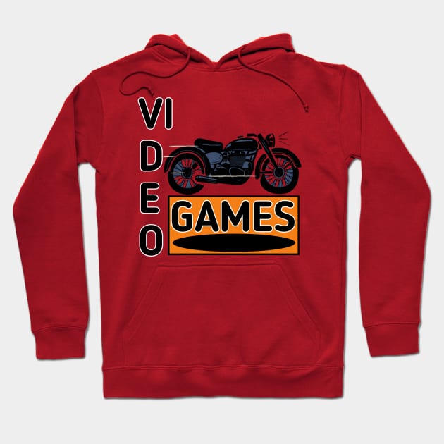 I love my games Hoodie by Blue Diamond Store